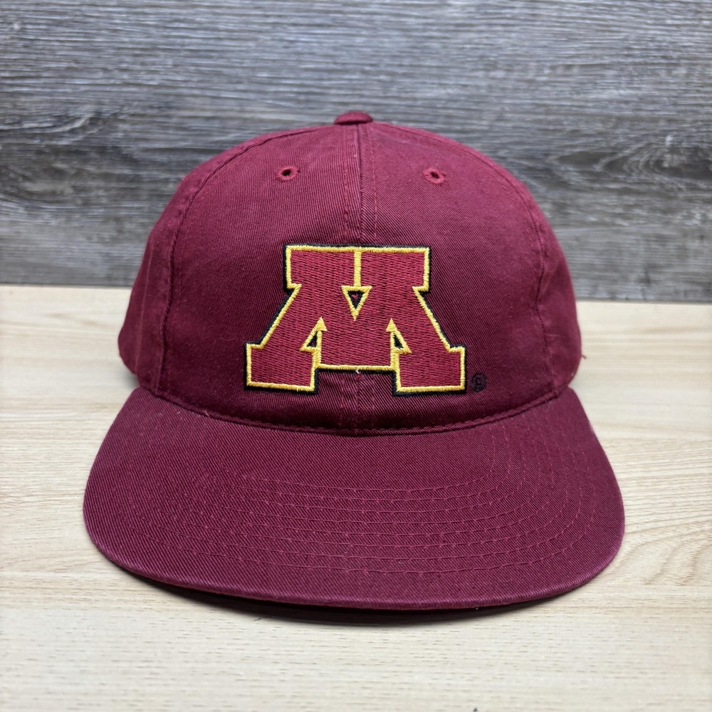 Vintage Minnesota Golden Gophers Hat Cap Strap Back NCAA Sports Specialties
